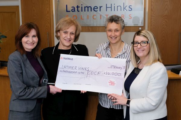Latimer Hinks’ partnership with County Durham Community Foundation delivers £36k for local charities